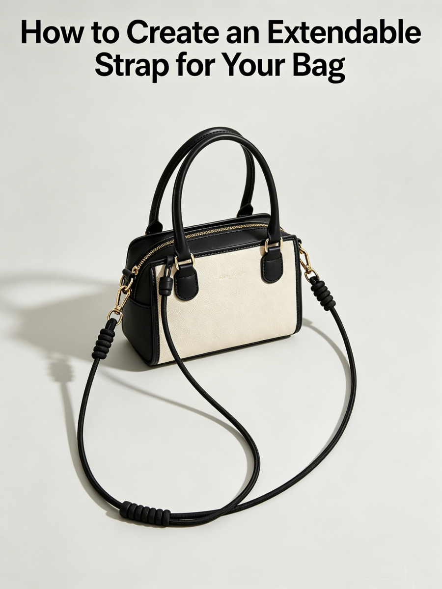 How to Create an Extendable Strap for Your Bag