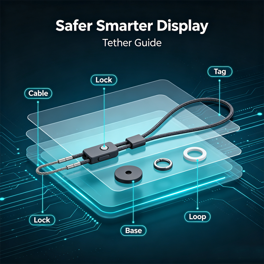 The Ultimate Guide to Display Merchandise Tethers for Stores of All Sizes