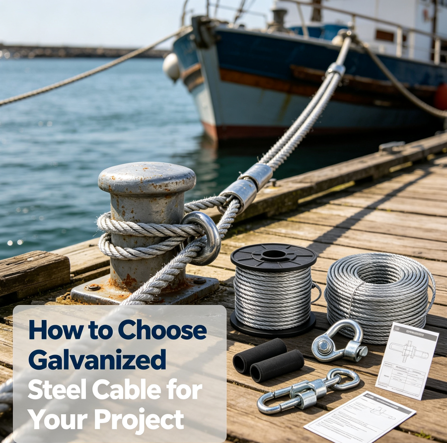 How to Choose Galvanized Steel Cable for Your Project