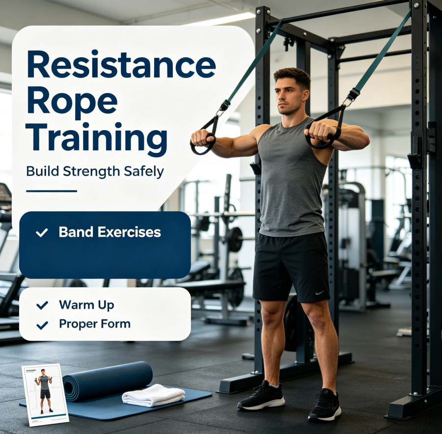 Resistance Rope Training 101: Benefits, Exercises, and Safety Tips