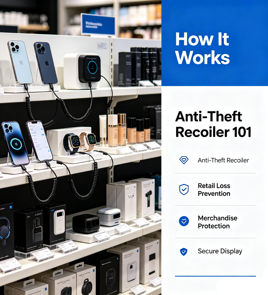 Anti-Theft Recoiler 101: How It Works and Why Your Store Needs One