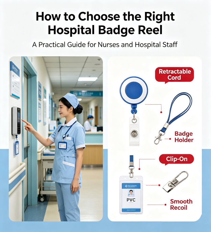 How to Choose the Right Hospital Badge Reel: A Practical Guide for Nurses and Hospital Staff