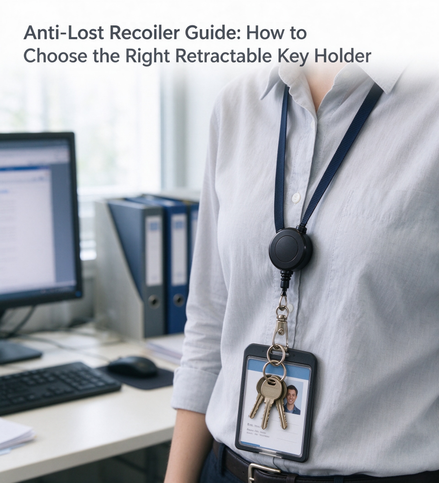 Anti-Lost Recoiler Guide: How to Choose the Right Retractable Key Holder