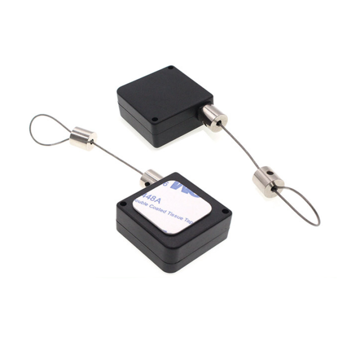 Mini ABS Merchandise Security Pull Box For Retail Counter Display Square Shape