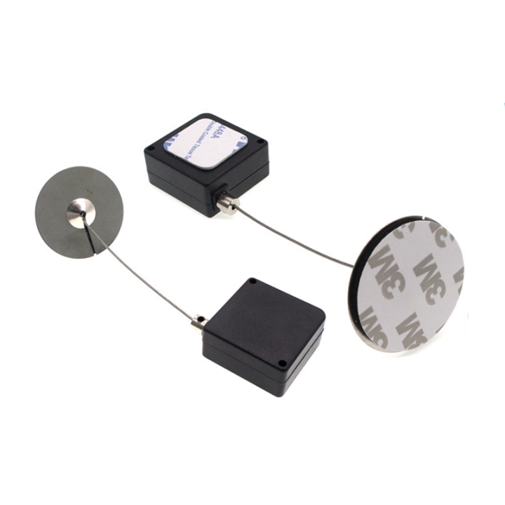 Mini ABS Merchandise Security Pull Box For Retail Counter Display Square Shape