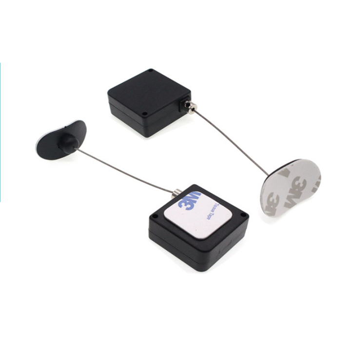 Mini ABS Merchandise Security Pull Box For Retail Counter Display Square Shape