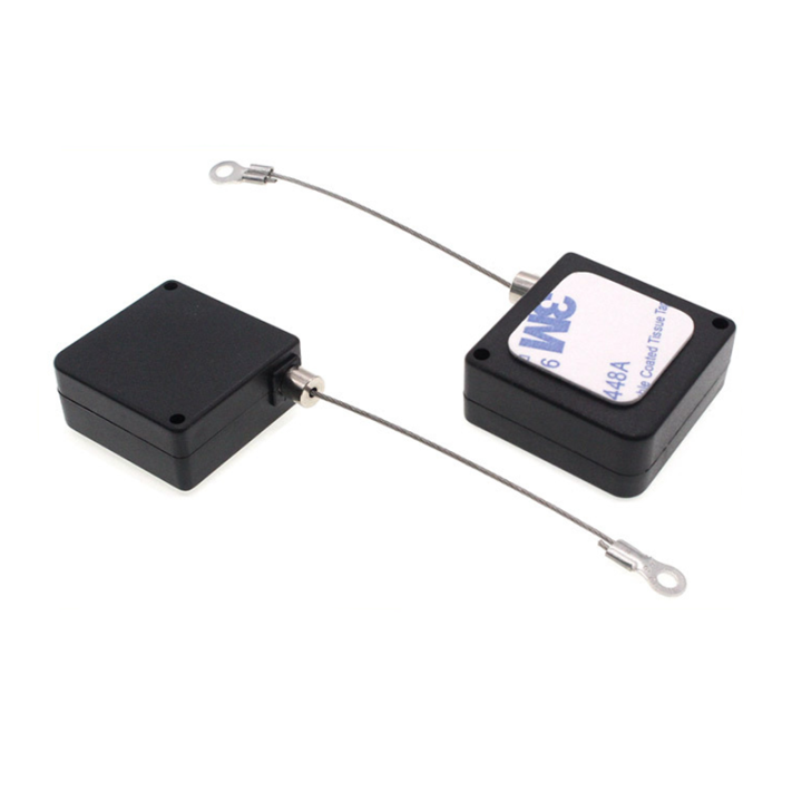 Mini ABS Merchandise Security Pull Box For Retail Counter Display Square Shape