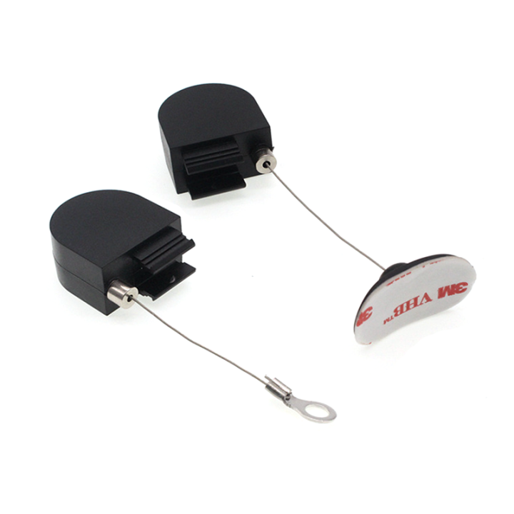 China Manufacturer Security Recoiler Thick Semicircular Pull Box For Jewlery / Glasses Store Display