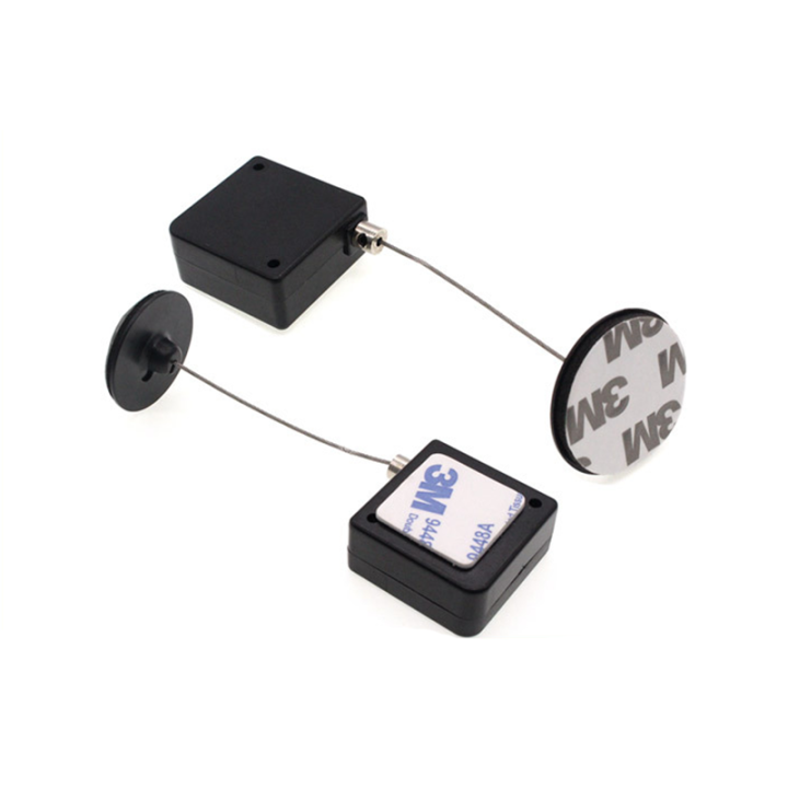 Mini ABS Merchandise Security Pull Box For Retail Counter Display Square Shape
