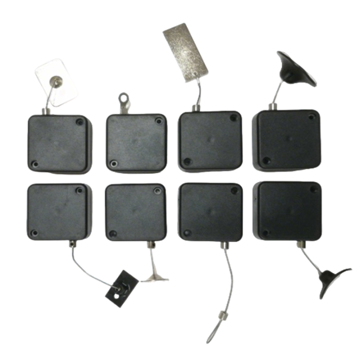 Extending Cable Inside Long Life Security Anti-theft Cable Box Tether For Ring Glasses Bracelet Display