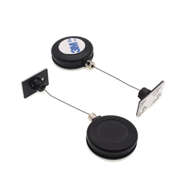 China Manufacture Small Round Plastic Security Pull Box With Steel Wire For Rings Display China Manufacture Small Round Plastic Security Pull Box With Steel Wire For Rings Display mini anti-theft pull box for retail display,merchandise security pull box,anti-lost pull box,security tether,factory price anti-theft pull box for export