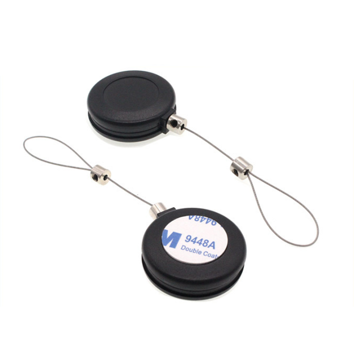 China Manufacture Small Round Plastic Security Pull Box With Steel Wire For Rings Display China Manufacture Small Round Plastic Security Pull Box With Steel Wire For Rings Display mini anti-theft pull box for retail display,merchandise security pull box,anti-lost pull box,security tether,factory price anti-theft pull box for export