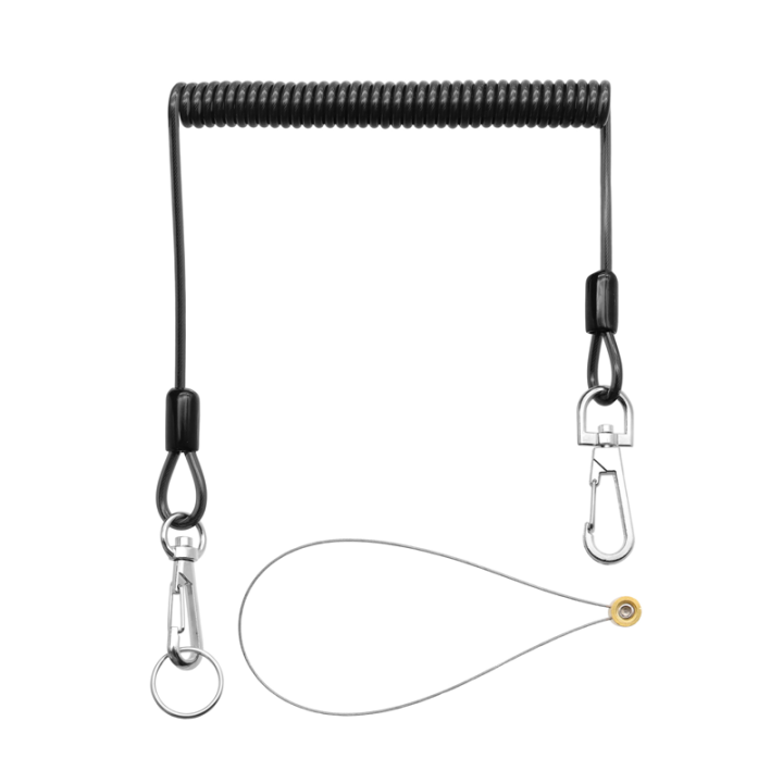 Aerial Work Security 2M Extending Reinforced Coiled Cable Tool Lanyard Popular 6 Colors Anti-drop Tool Leash Aerial Work Security 2M Extending Reinforced Coiled Cable Tool Lanyard Popular 6 Colors Anti-drop Tool Leash tool safety lanyard,coiled cable lanyard,heavy duty coiled lanyard,coil wire lanyard,wire coiled cable