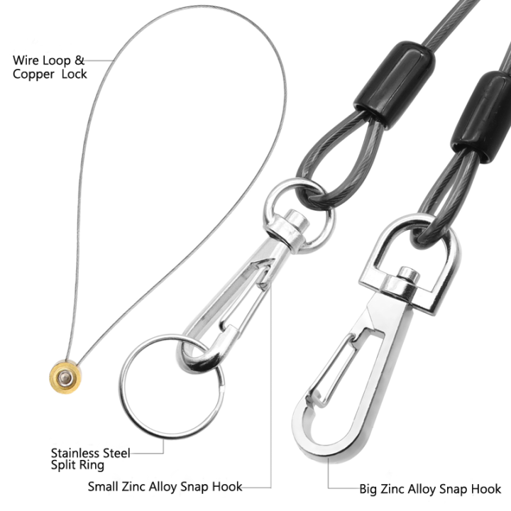 Aerial Work Security 2M Extending Reinforced Coiled Cable Tool Lanyard Popular 6 Colors Anti-drop Tool Leash Aerial Work Security 2M Extending Reinforced Coiled Cable Tool Lanyard Popular 6 Colors Anti-drop Tool Leash tool safety lanyard,coiled cable lanyard,heavy duty coiled lanyard,coil wire lanyard,wire coiled cable