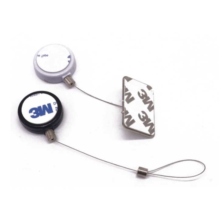 China Manufacture Small Round Plastic Security Pull Box With Steel Wire For Rings Display China Manufacture Small Round Plastic Security Pull Box With Steel Wire For Rings Display mini anti-theft pull box for retail display,merchandise security pull box,anti-lost pull box,security tether,factory price anti-theft pull box for export