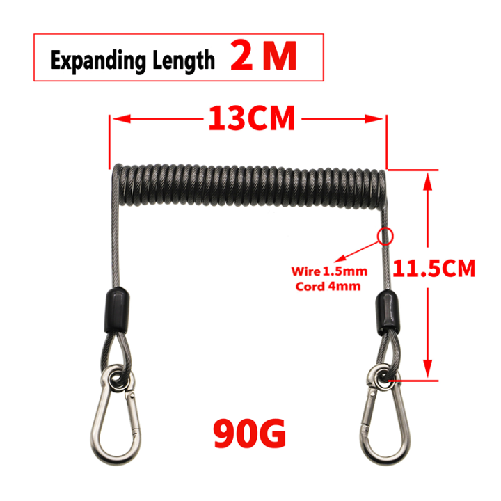 Different Long Quality Black Retention Rope Fishing Kayak Rod Tackle Spiral Coil Lanyard Prevent Accidental Loss Different Long Quality Black Retention Rope Fishing Kayak Rod Tackle Spiral Coil Lanyard Prevent Accidental Loss fishing coil lanyard,retractable coil lanyard,spring coil lanyard,coil tool lanyard,coil tether lanyards