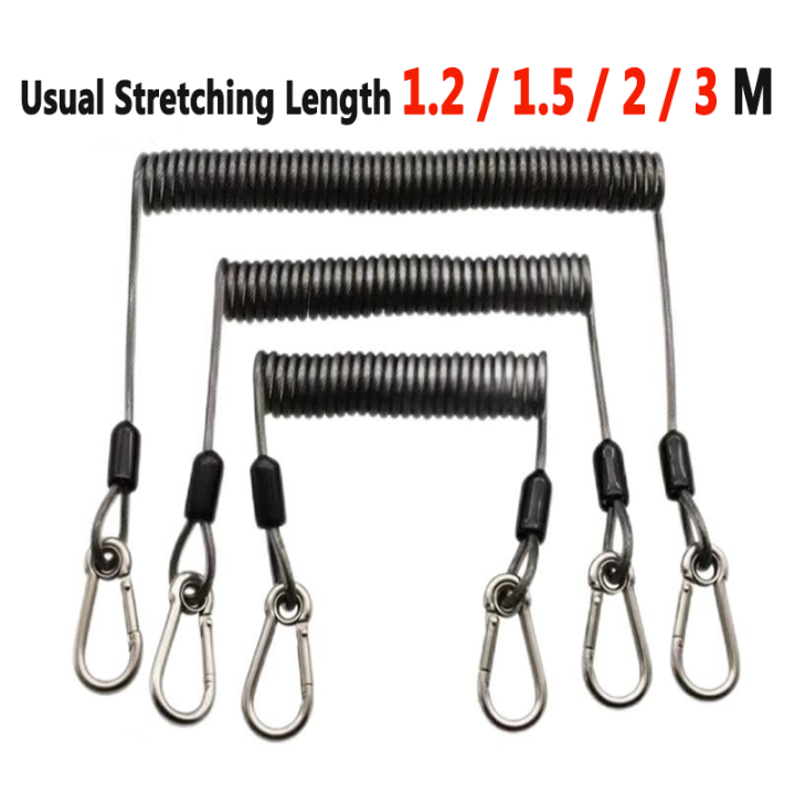 Different Long Quality Black Retention Rope Fishing Kayak Rod Tackle Spiral Coil Lanyard Prevent Accidental Loss Different Long Quality Black Retention Rope Fishing Kayak Rod Tackle Spiral Coil Lanyard Prevent Accidental Loss fishing coil lanyard,retractable coil lanyard,spring coil lanyard,coil tool lanyard,coil tether lanyards