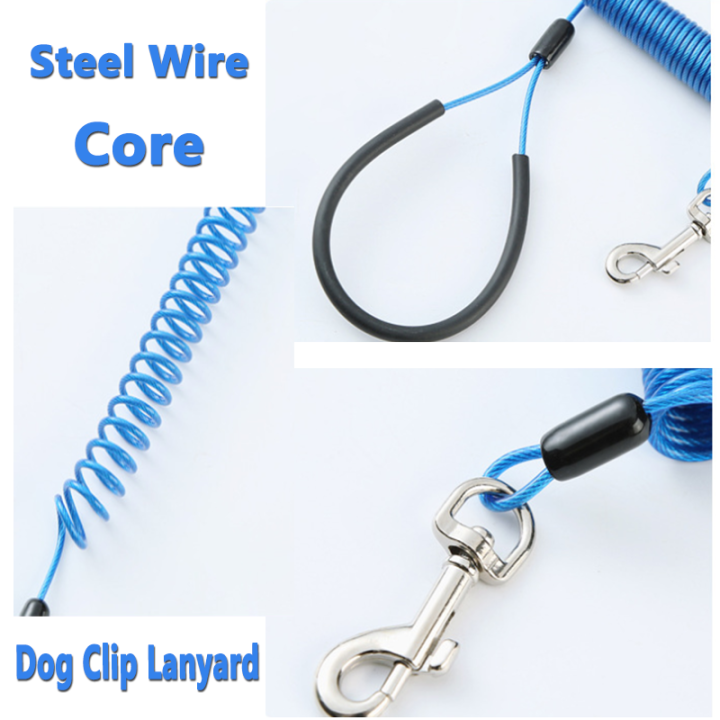 Coiled Dog Anti-Lost Tether, Multi-Use Pet Spring Elastic Rope for Outdoor Walking Camping Travel Coiled Dog Anti-Lost Tether, Multi-Use Pet Spring Elastic Rope for Outdoor Walking Camping Travel Dog Anti-Lost Coiled Leash,Coiled Dog Anti-Lost Tether,Pet Dog Coiled Anti-Lost Rope,coiled lanyard,Outdoor Pet Safety Leash