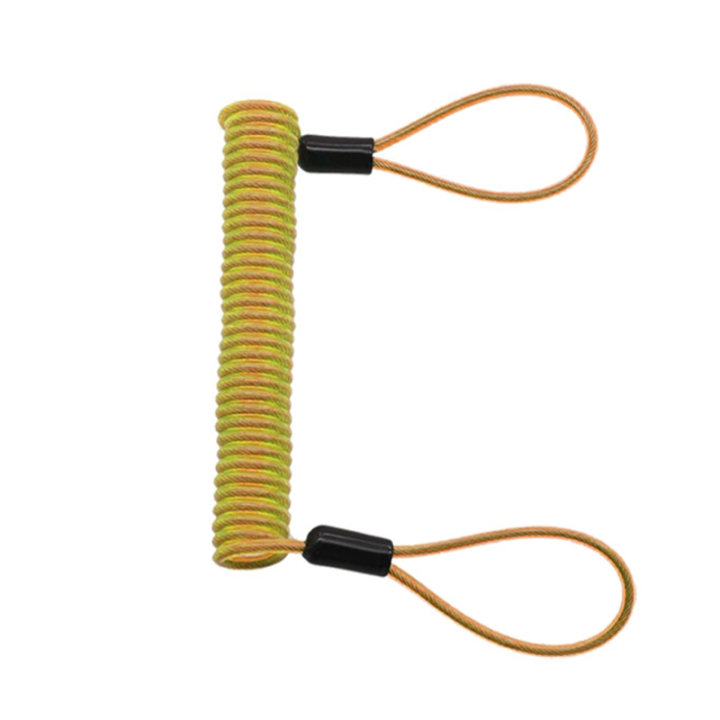 Multi-Purpose Anti-Theft Coiled Reminder Cable Red Yellow Blue Green Black Colored Working Length 2 Meter Multi-Purpose Anti-Theft Coiled Reminder Cable Red Yellow Blue Green Black Colored Working Length 2 Meter China Custom Lanyard,Waterproof Coil Lanyard,OEM Coil Lanyard,wire coiled cord,coil wire lanyard