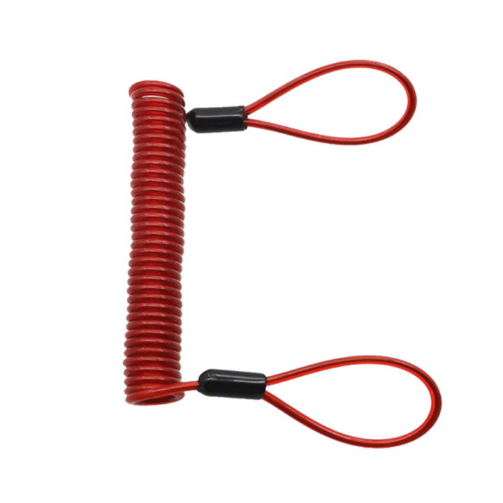 Multi-Purpose Anti-Theft Coiled Reminder Cable Red Yellow Blue Green Black Colored Working Length 2 Meter Multi-Purpose Anti-Theft Coiled Reminder Cable Red Yellow Blue Green Black Colored Working Length 2 Meter China Custom Lanyard,Waterproof Coil Lanyard,OEM Coil Lanyard,wire coiled cord,coil wire lanyard