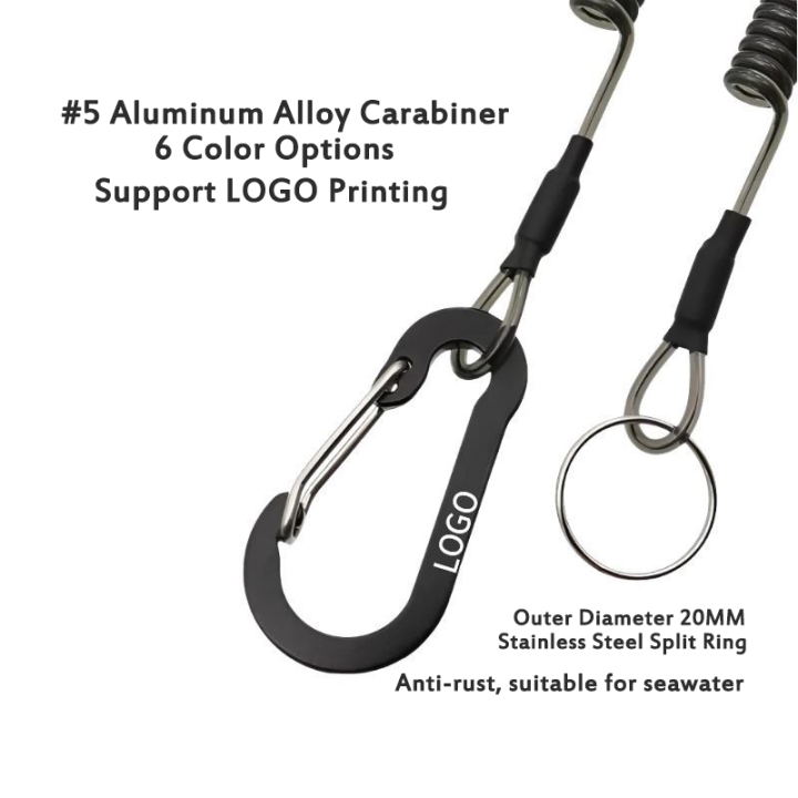 1.5m Long Promotional Fishing Pliers Safety Line Coiled Lanyard Transparent Black Light Weight Tool Holder Lanyard 1.5m Long Promotional Fishing Pliers Safety Line Coiled Lanyard Transparent Black Light Weight Tool Holder Lanyard Coil Lanyard for Outdoor Activities,Adjustable Coil Lanyard,Custom Coil Lanyard,Plastic Coil Lanyard,Wholesale Coil Lanyard