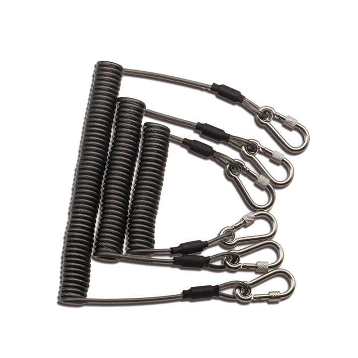 Safety Plastic Tool Bungee Lanyard Performing Jobs At Heights Keep Tools From Falling Safety Plastic Tool Bungee Lanyard Performing Jobs At Heights Keep Tools From Falling carabiner coil lanyard,spring clip lanyard,steel coiled cables,retractable coiled lanyard,spring steel wire