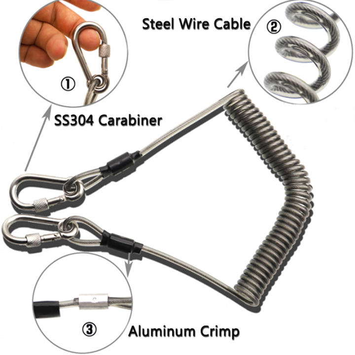 Safety Plastic Tool Bungee Lanyard Performing Jobs At Heights Keep Tools From Falling Safety Plastic Tool Bungee Lanyard Performing Jobs At Heights Keep Tools From Falling carabiner coil lanyard,spring clip lanyard,steel coiled cables,retractable coiled lanyard,spring steel wire