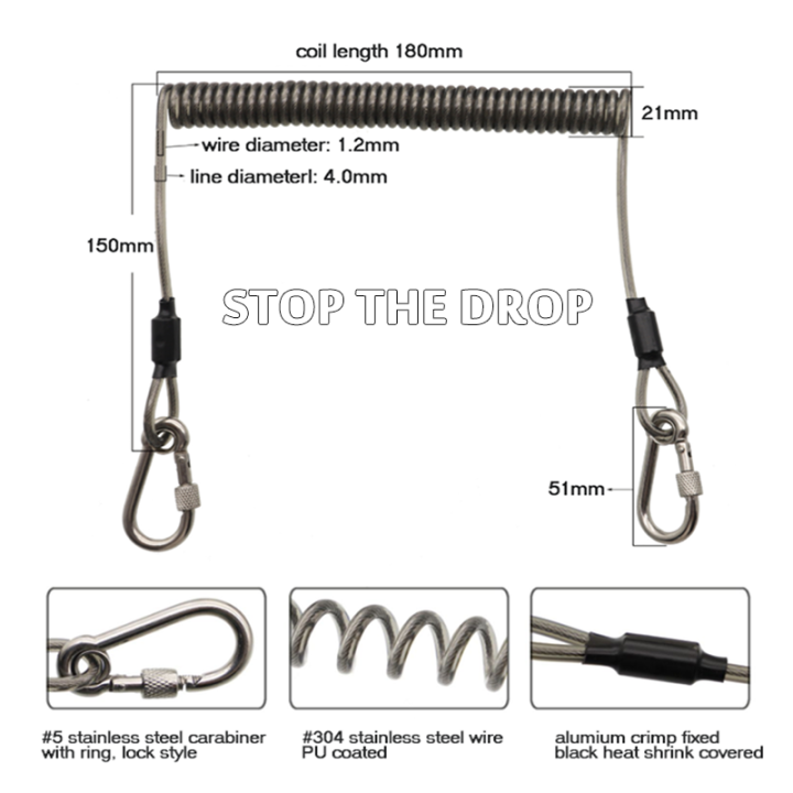 Safety Plastic Tool Bungee Lanyard Performing Jobs At Heights Keep Tools From Falling Safety Plastic Tool Bungee Lanyard Performing Jobs At Heights Keep Tools From Falling carabiner coil lanyard,spring clip lanyard,steel coiled cables,retractable coiled lanyard,spring steel wire