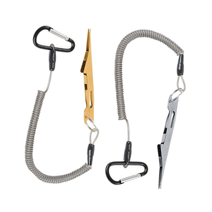 Stretching 1/3m Security Coiled Cable Lanyard Leash Keep Fishing Gear/Fish Control Device From Dropping Stretching 1/3m Security Coiled Cable Lanyard Leash Keep Fishing Gear/Fish Control Device From Dropping tool tethers,fish spring coiled lanyard,coil spring,coiled fishing lanyard,fly fishing accessory