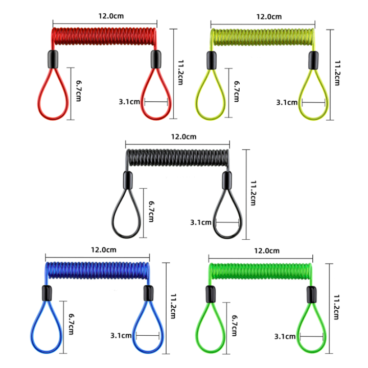 Extended Coil Tool Lanyard With OEM Fittings For Connecting Used in Hiking To Protect From Losing Goods  Extended Coil Tool Lanyard With OEM Fittings For Connecting Used in Hiking To Protect From Losing Goods  cable wire coil lanyard,stretch coil lanyard,steel coil tether,safety strap,coil lanyard cable
