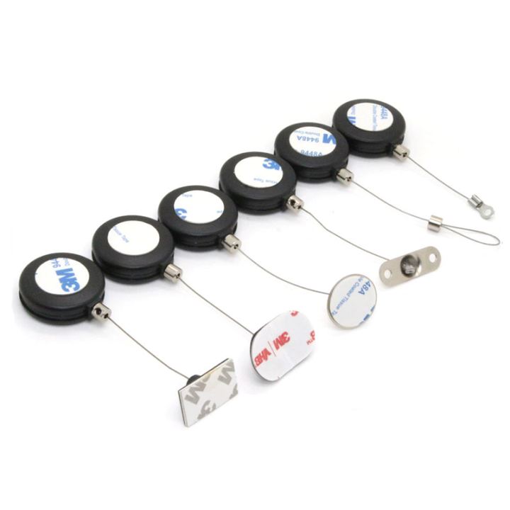 China Manufacture Small Round Plastic Security Pull Box With Steel Wire For Rings Display China Manufacture Small Round Plastic Security Pull Box With Steel Wire For Rings Display mini anti-theft pull box for retail display,merchandise security pull box,anti-lost pull box,security tether,factory price anti-theft pull box for export