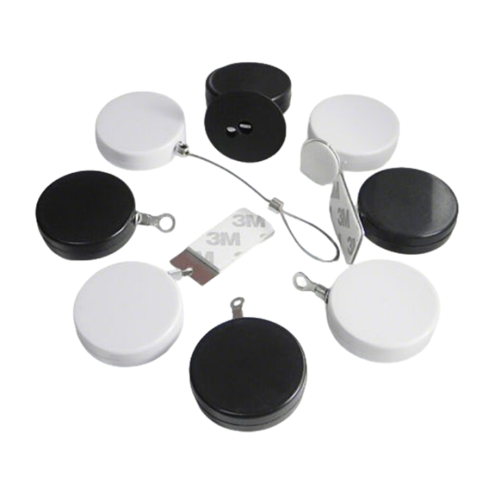 Retractable Round Security Display Pull Box With Different Ends For Retail Products Positioning Safety Retractable Round Security Display Pull Box With Different Ends For Retail Products Positioning Safety custom anti-theft pull box,anti-theft pull box for jewelry display,factory price anti-theft pull box,Security Pull Box,Anti-Theft Pull Box with Steel Cable