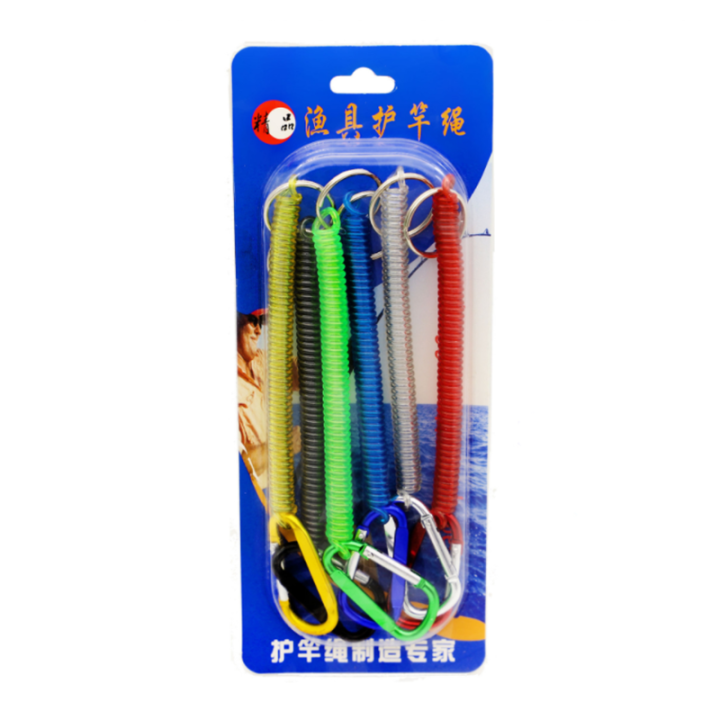 China Quick Release Extending Coil Lanyard With Carabiner And Split Ring End Protect Fishing Plier Safety China Quick Release Extending Coil Lanyard With Carabiner And Split Ring End Protect Fishing Plier Safety fishing spring coiled lanyard,tool holder lanyard,spiral coil lanyards,elastic lanyard,tool lanyards