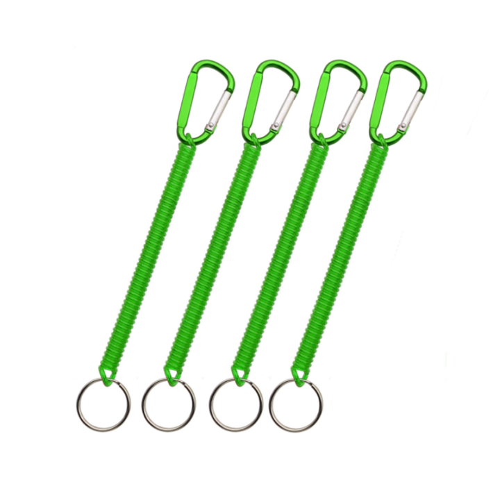 China Quick Release Extending Coil Lanyard With Carabiner And Split Ring End Protect Fishing Plier Safety China Quick Release Extending Coil Lanyard With Carabiner And Split Ring End Protect Fishing Plier Safety fishing spring coiled lanyard,tool holder lanyard,spiral coil lanyards,elastic lanyard,tool lanyards