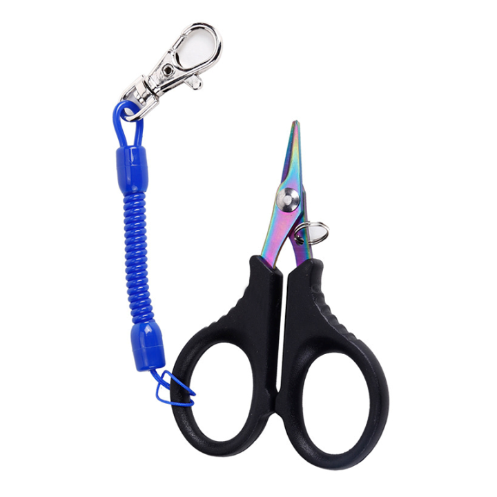 Quick Release Coiled Bungee Spring Tool Lanyard Short 15cm Expanding 1m For Fishing Scissor Safety