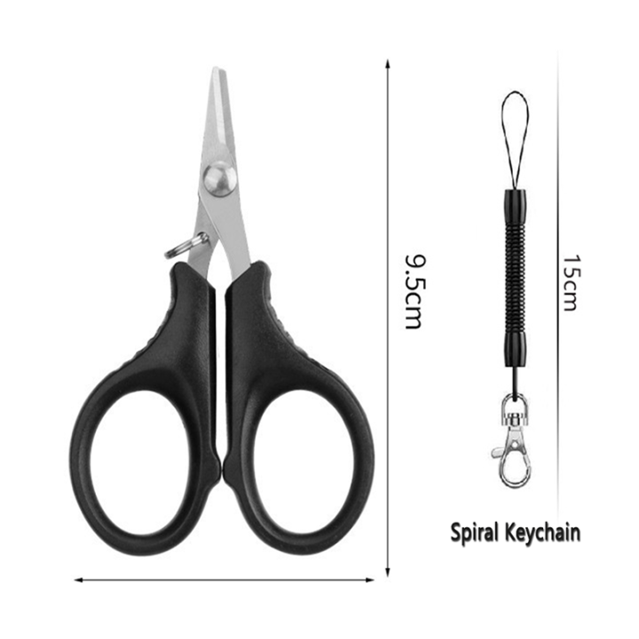 Quick Release Coiled Bungee Spring Tool Lanyard Short 15cm Expanding 1m For Fishing Scissor Safety
