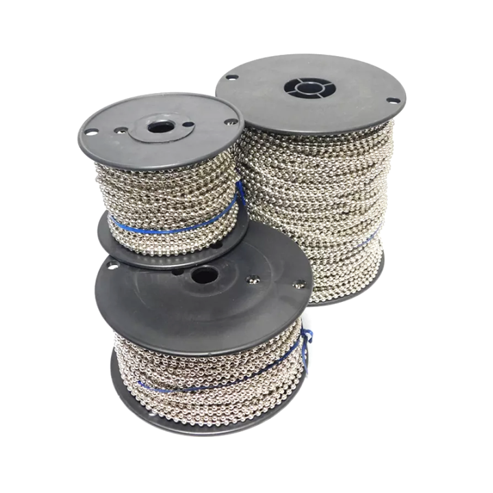 Custom Color & Length Multifunctional Bead Chain Lanyards By Spool With Connector For DIY Pendant Jewelry Handbag