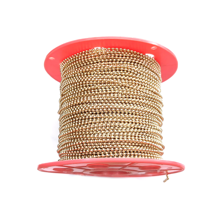Custom Color & Length Multifunctional Bead Chain Lanyards By Spool With Connector For DIY Pendant Jewelry Handbag