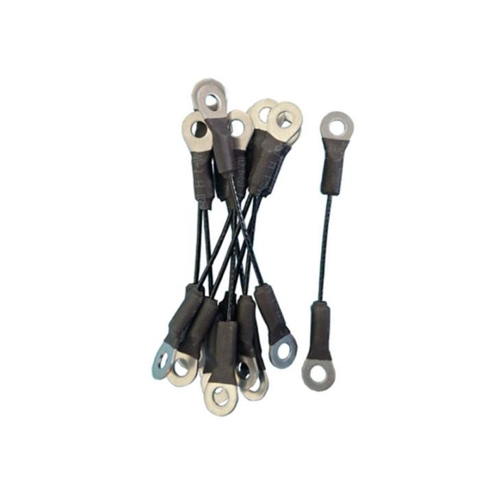 High Quality Custom Rope Length And Eyelet Size Steel Wire Rope Anti-drop Safety Steel Cable
