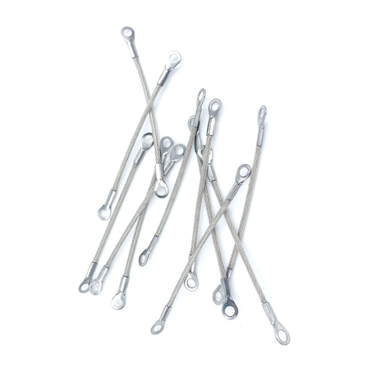 China OEM Hanging Display Steel Wire Rope Slings Fall Protection Security Cable Assemblies