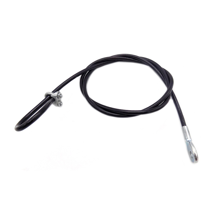 High Tensile OEM Custom Length And Clear Nylon Coated Steel Wire Rope With Adjustable Locks 