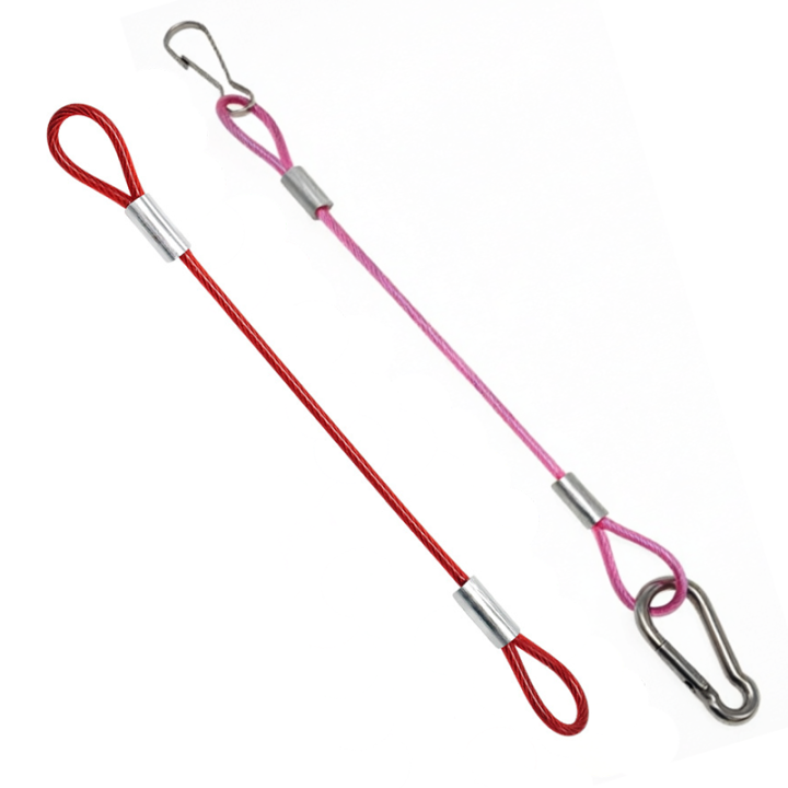 Colored Plastic Coated Steel Reinforced Loop End Wire Ropes Custom Steel Cable For Marine, Construction, Lifting