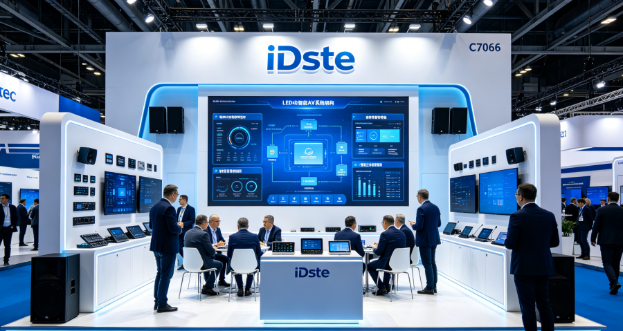 iDste Shines at InfoComm Exhibition: Showcasing Cutting-Edge Pro-AV & Smart Space Solutions at Booth C7066