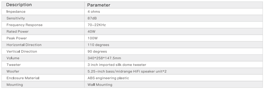 Teaching Speaker AU-326 Teaching Speaker AU-326