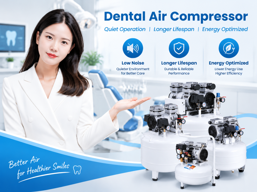 The Silent Dental Air Compressor Buyer's Guide: Quiet Power for Your Practice