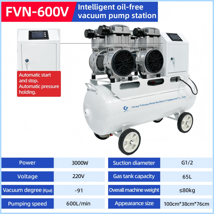 Oil-free Vacuum Pump Station Oil-free Vacuum Pump Station Oil-Free Vacuum Pump