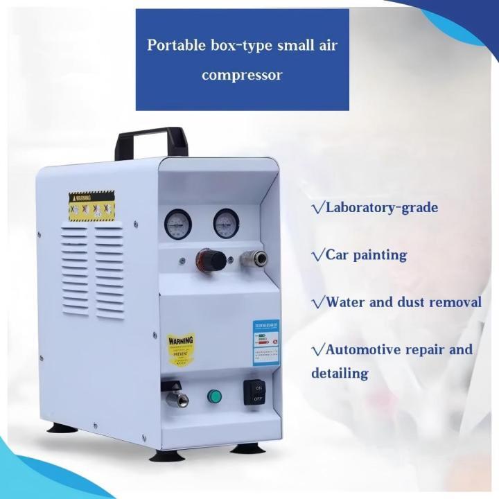 Portable Oil-free Air Compressor Low-Noise 220V Woodworking & Spray Painting Air Pump / Box-Type Small Air Compressor Portable Oil-free Air Compressor Low-Noise 220V Woodworking & Spray Painting Air Pump / Box-Type Small Air Compressor Oil-free Air Compressor