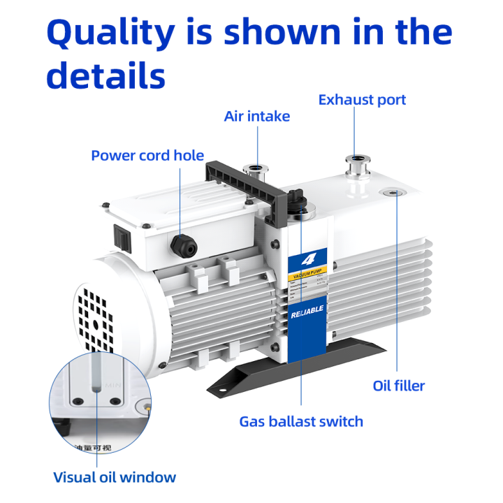 VRD-4 Dual-stage Rotary Vane Vacuum Pump VRD-4 Dual-stage Rotary Vane Vacuum Pump Rotary Vane Pump,Dual-stage Rotary Vane Pump,Rotary Vane Vacuum Pump