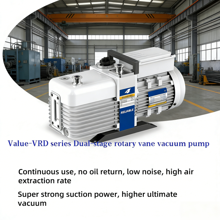 VRD-90 380V 85-102m³/h 1.5Pa Industrial Dual stage rotary vane vacuum pump VRD-90 380V 85-102m³/h 1.5Pa Industrial Dual stage rotary vane vacuum pump Rotary Vane Vacuum Pump