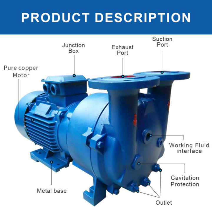 Hot Selling 2BV-5121 Water Ring Vacuum Pump for Industrial Applications Hot Selling 2BV-5121 Water Ring Pump for Industrial Applications Water Ring Vacuum Pump